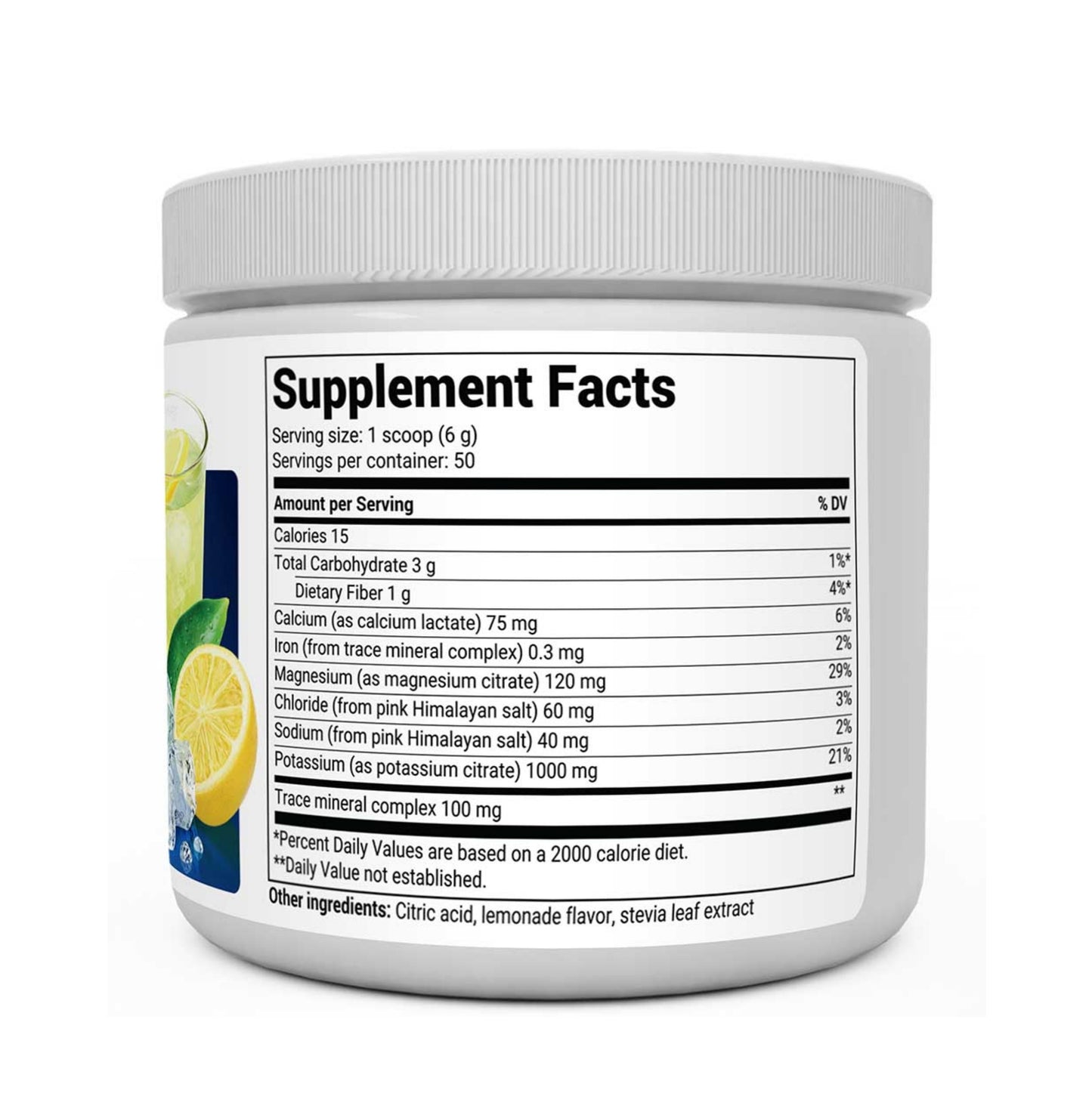 Electrolyte Powder Lemonade 50 servings