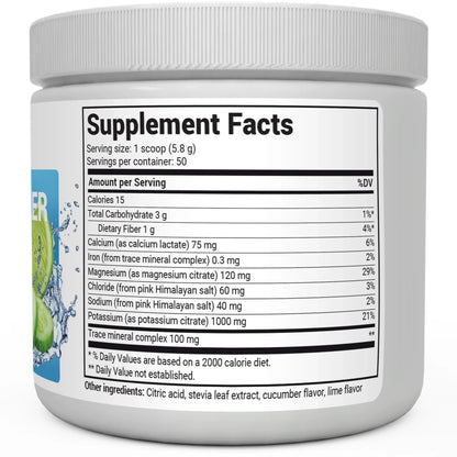 Electrolyte Powder Cucumber Lime 50 servings