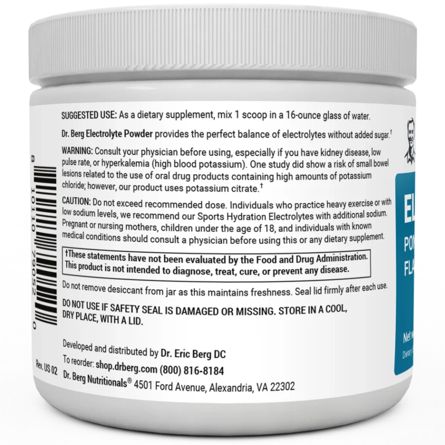 Electrolyte Powder Pomegranate & Cherry Natural Flavor 50 servings
