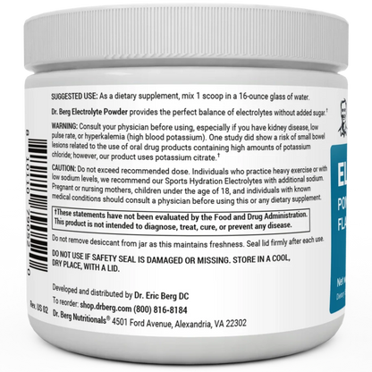 Electrolyte Powder Pomegranate & Cherry Natural Flavor 50 servings