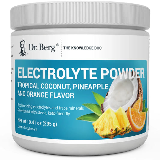 Electrolyte Powder Tropical Coconut, Pineapple and Orange 50 servings